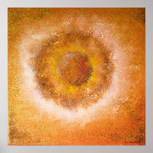 Archangel Zaphkiel Poster (Voorkant)