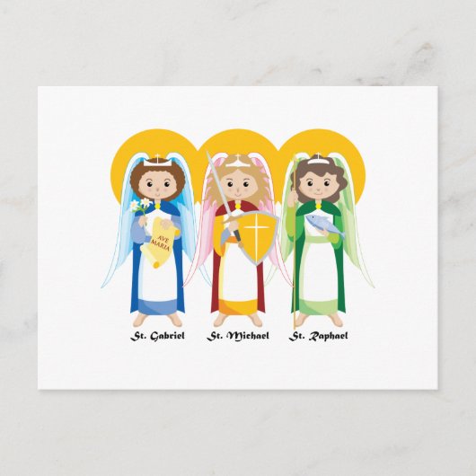 Archangels Briefkaart (Voorkant)
