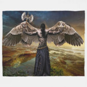 ARCHANGRL MICHAEL FLEECE DEKEN (Voorkant (Horizontaal))