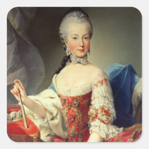 Archduchess Maria Amalia Habsburg-Lothringen Vierkante Sticker