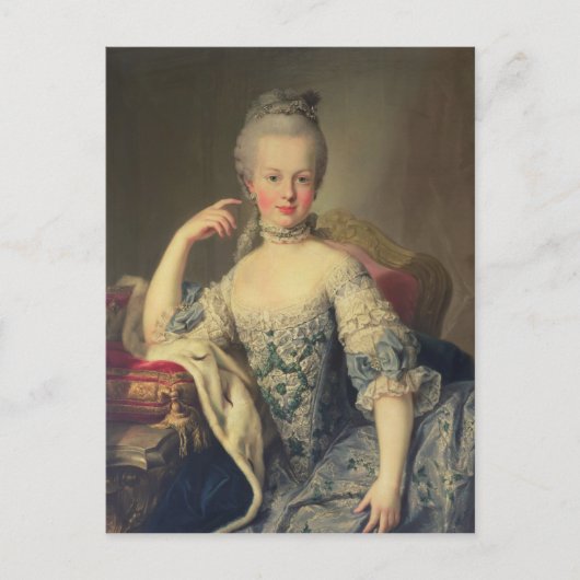 Archduchess Marie Antoinette Briefkaart (Voorkant)
