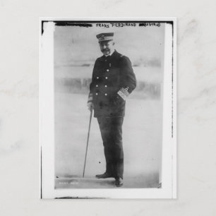 Archduke Franz Ferdinand van Oostenrijk Briefkaart