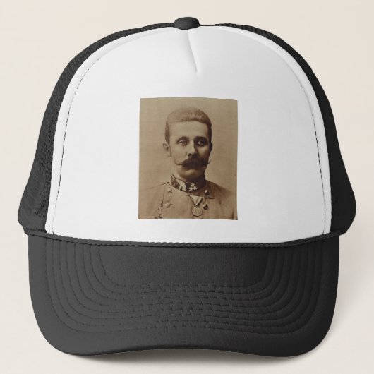 Archduke Franz Ferdinand van Oostenrijk Trucker Pet (Voorkant)