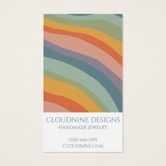 Arche Arc en arc-en-ciel Elevage collier bijoux ca (Dos)