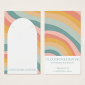 Arche Arc en arc-en-ciel Elevage collier bijoux ca (Devant & derrière)