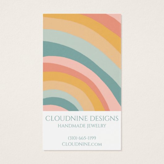 Arche Arc en arc-en-ciel Elevage collier bijoux ca (Dos)