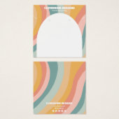 Arche Arc en arc-en-ciel Elevage collier bijoux ca (Devant & derrière)