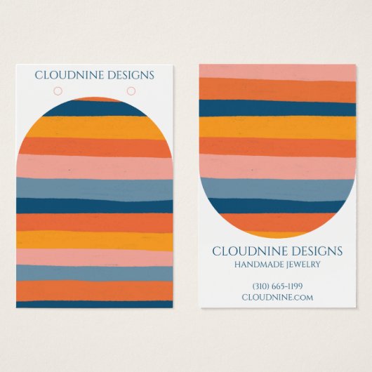 Arche Arc en arc-en-ciel Elevage collier bijoux ca (Devant & derrière)