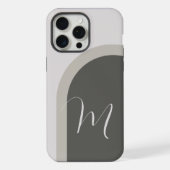 Arche Boho élégant avec Monogramme de script (Verso)