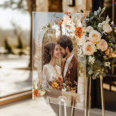 Arche d'automne Mariage photo moderne Bienvenue