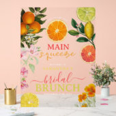 Arche de Brunch de Fête de Fiançailles Florale au  (Mariage)