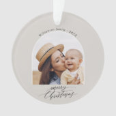 Arche de Noël Photo Joyeux Noël (devant)