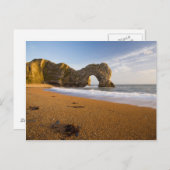 Arche de porte Durdle, carte postale Lulworth Dors (Devant / Derrière)