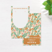 Arche florale rose vertÉcouter bijoux carte d'affi (Bureau)