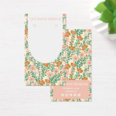 Arche florale rose vertÉcouter bijoux carte d'affi (Bureau)