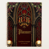 Arche gothique aux crânes. (Devant)