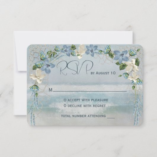 Arche Mariage RSVP avec réseau nautique (Devant)