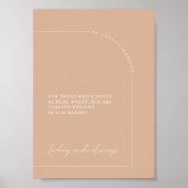 Arche Moderne En Mémoire Amoureuse Poster (Devant)