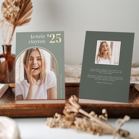 Arche moderne | Faire-part d'obtention du diplôme