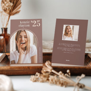 Arche moderne   Faire-part d'obtention du diplôme