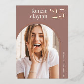 Arche moderne | Faire-part d'obtention du diplôme (Recto)