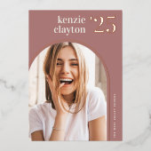 Arche moderne | Faire-part d'obtention du diplôme (Recto)