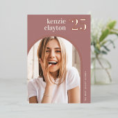 Arche moderne | Faire-part d'obtention du diplôme (Debout devant)