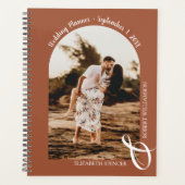 Arche photo moderne Mariage en terre cuite (Devant)