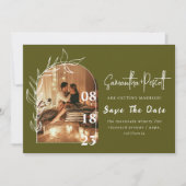 Arche Romantique Sage Green Enregistrer Les Cartes (Devant)