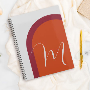 Arche rose magenta de Corail élégant avec Monogram