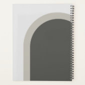 Arche simple et élégante avec votre Monogramme ini (Dos)