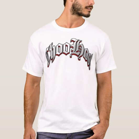 Arched ChooHoo! T-shirt (Voorkant)