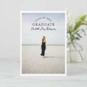 Arched Class Graduate Photo Invitation (Debout devant)