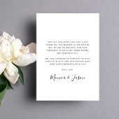 Arched Photo Wedding Bedankkaart