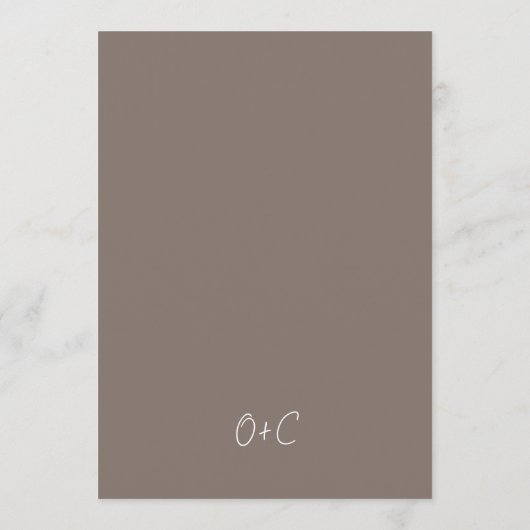 Arched Wedding Reception Menu Custom Dinner Detail (Dos)