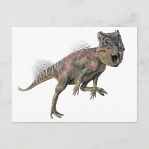 Archeoceratops Dinosaur Running Briefkaart