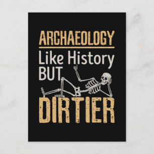 Archeologie als geschiedenis maar vuil briefkaart