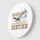 Archeologie als geschiedenis maar vuil grote klok (Hoek)