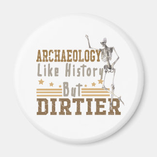 Archeologie als geschiedenis maar vuil magneet
