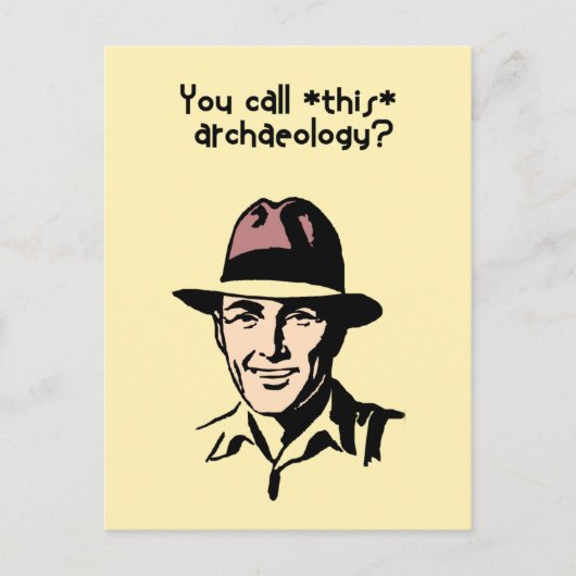 Archeologie Briefkaart (Voorkant)