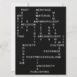 Archeologie en antropologie Crossword Puzzle