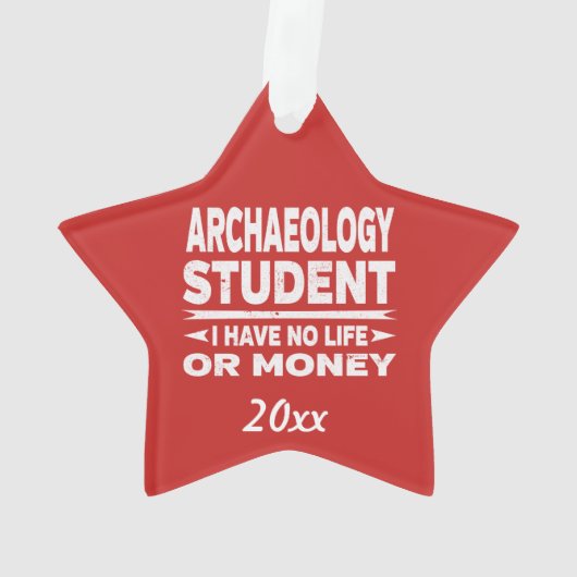 Archéologie Étudiant Pas de vie ou d'argent (dos)