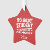 Archéologie Étudiant Pas de vie ou d'argent (devant)
