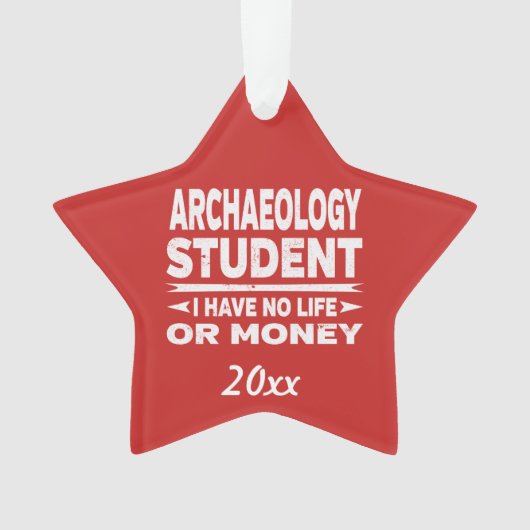 Archéologie Étudiant Pas de vie ou d'argent (devant)