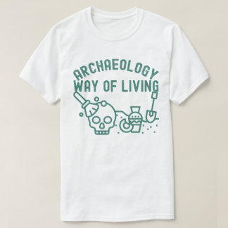 Archeologie - Manier van Leven, Archeologie Zegge T-shirt