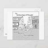 Archeologie van het denken briefkaart (Voorkant / Achterkant)