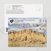 Archeologische resten van de vallei van Bamiyan Briefkaart (Voorkant / Achterkant)
