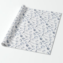 Archeologische scherven die papier wikkelen