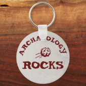 Archeologische stenen sleutelhanger (Voorkant)