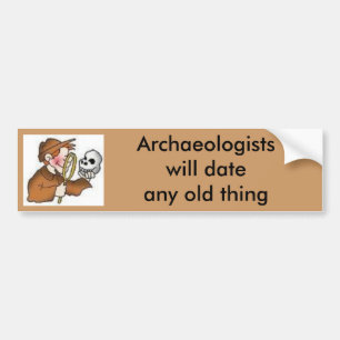 ARCHEOLOGISTEN BUMPERSTICKER